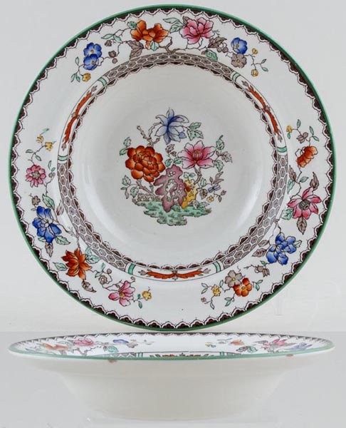 Rimmed Fruit Saucer c1930s to c1950s